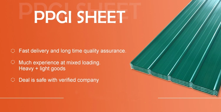 Zinc Color Coated Housing Use Construction Sheet Painted Color Roofing Construction Plate