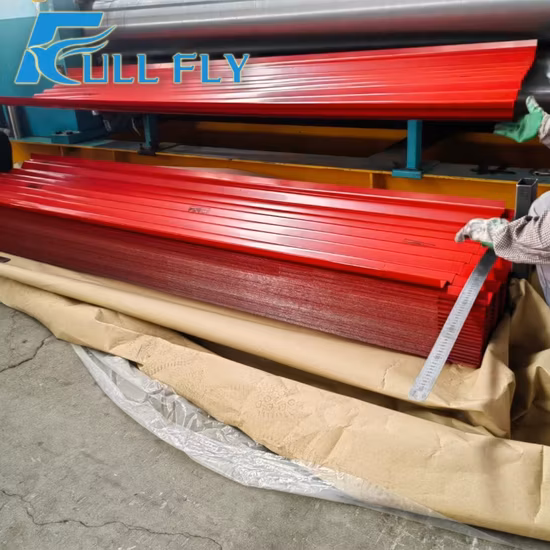 0,5 mm farbbeschichtetes Blech für Dachkonstruktionen/Wanddekoration/Aufzug/Rolltore, gelb, schwarz, weiß, blau